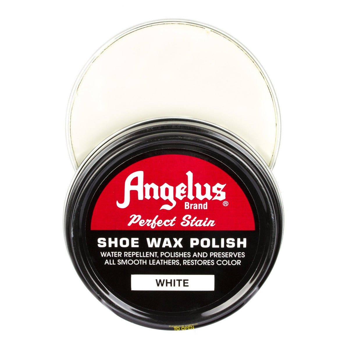 Angelus Shoe Wax Polish White -kenkävaha, 88 ml