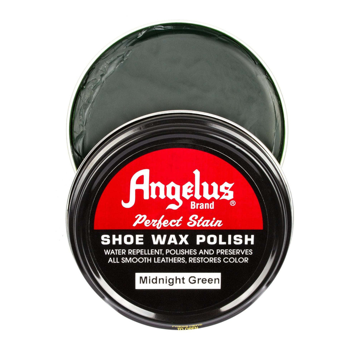 Angelus Shoe Wax Polish Midnight Green -kenkävaha, 88 ml