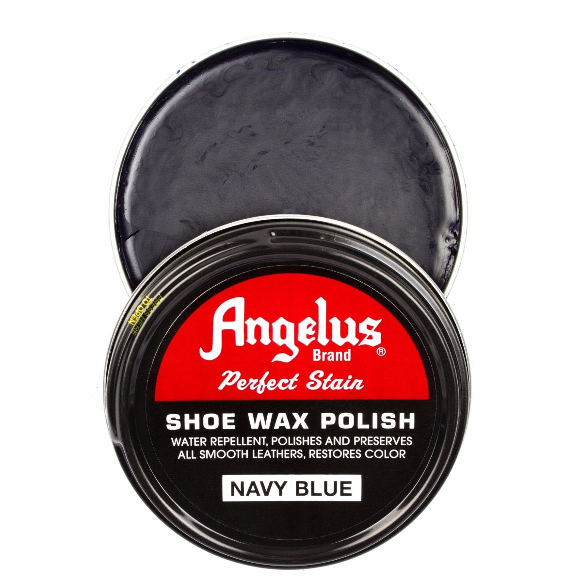 Angelus Shoe Wax Polish Navy Blue -kenkävaha, 88 ml