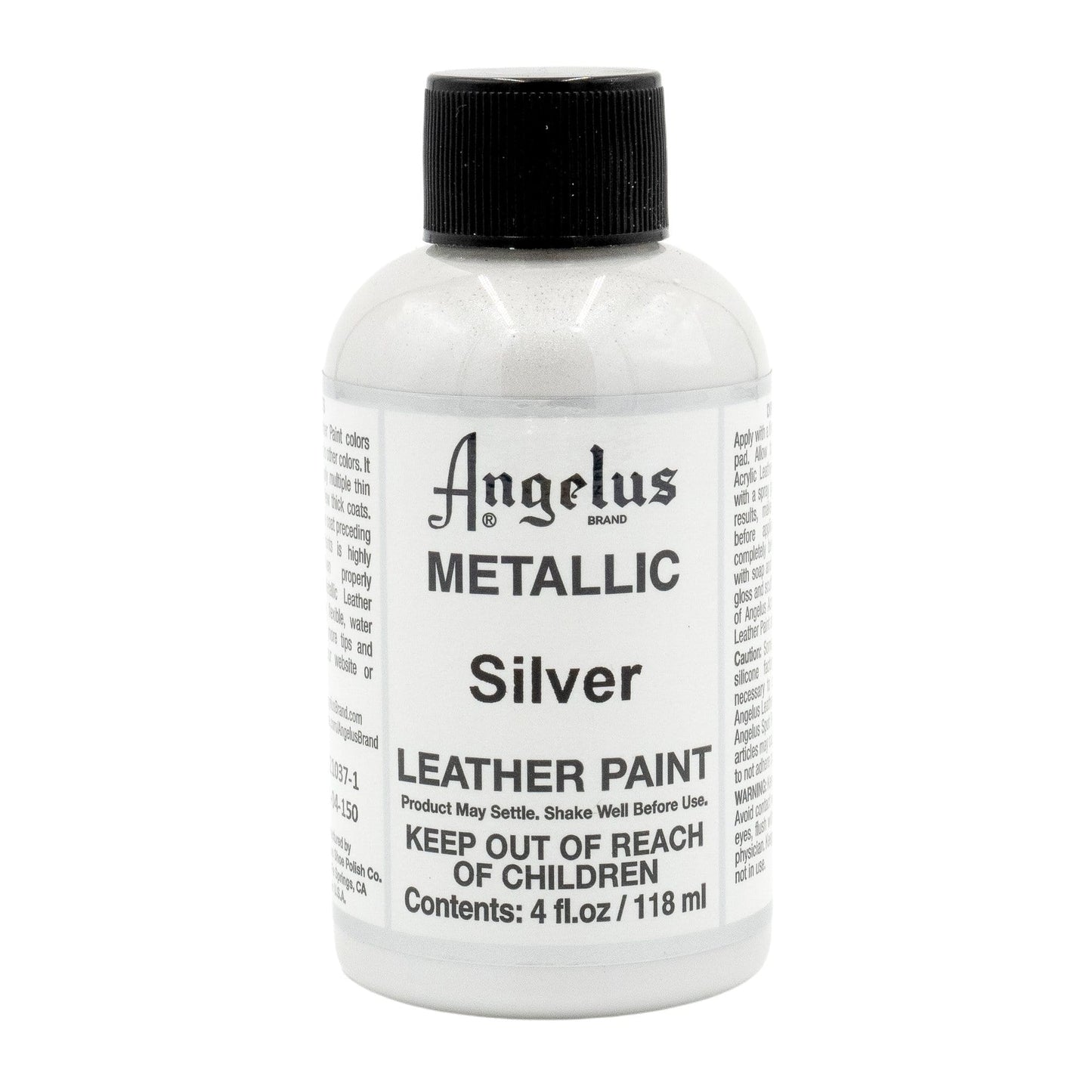 Angelus Leather Paint Silver -nahkamaali