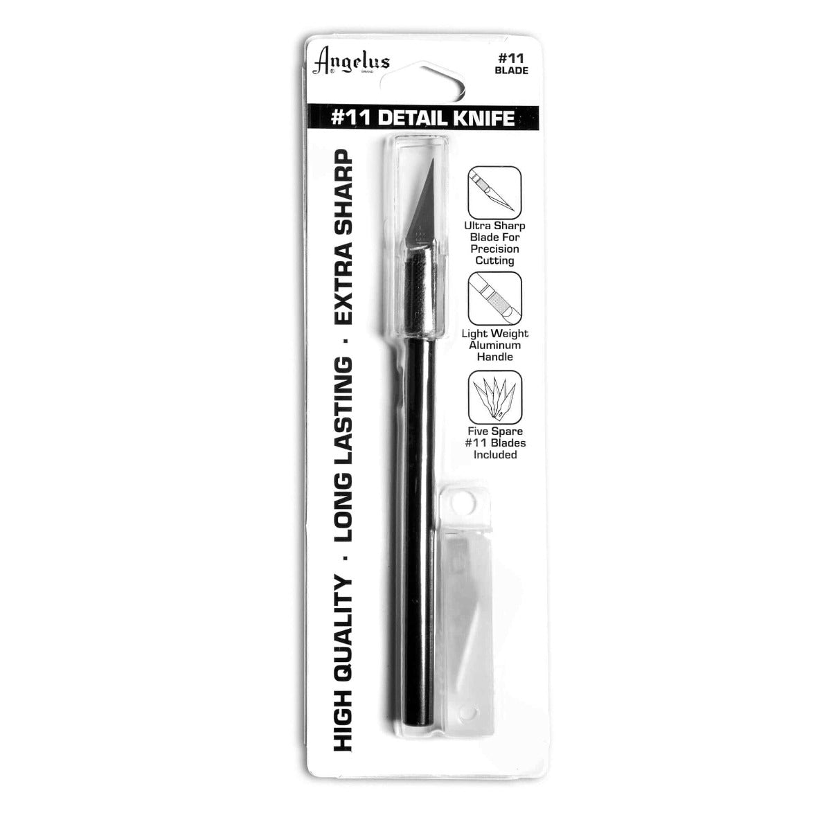 Angelus Detail Knife #11 -tarkkuusveitsi + 5 vaihtoterää