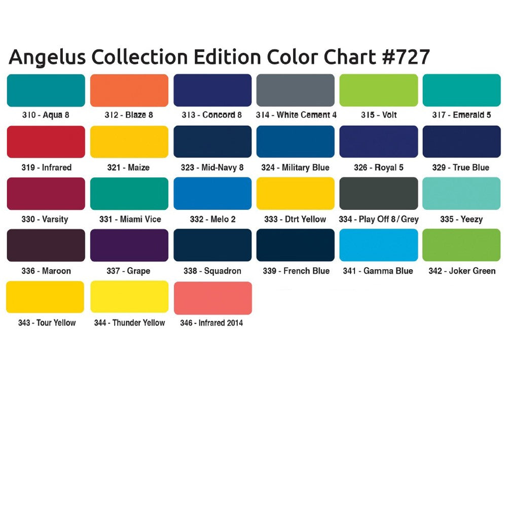 Angelus Collector Edition 'Shattered Orange' -nahkamaali, 29,5 ml