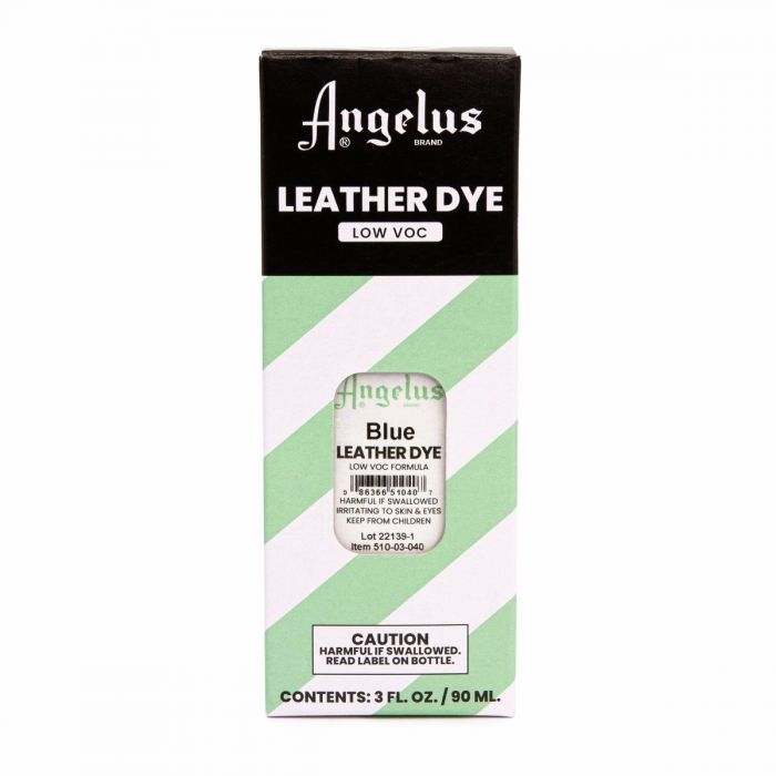Angelus Blue Low VOC Leather Dye -nahkaväri, 88 ml