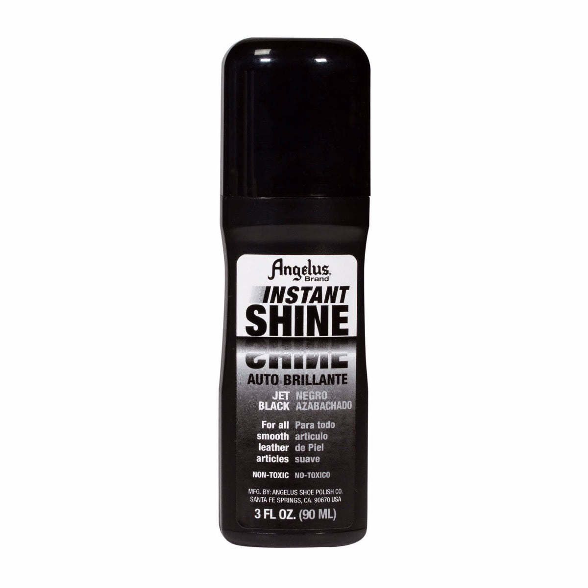 Angelus Instant Shine Jet Black -kengänkiilloke, 88 ml