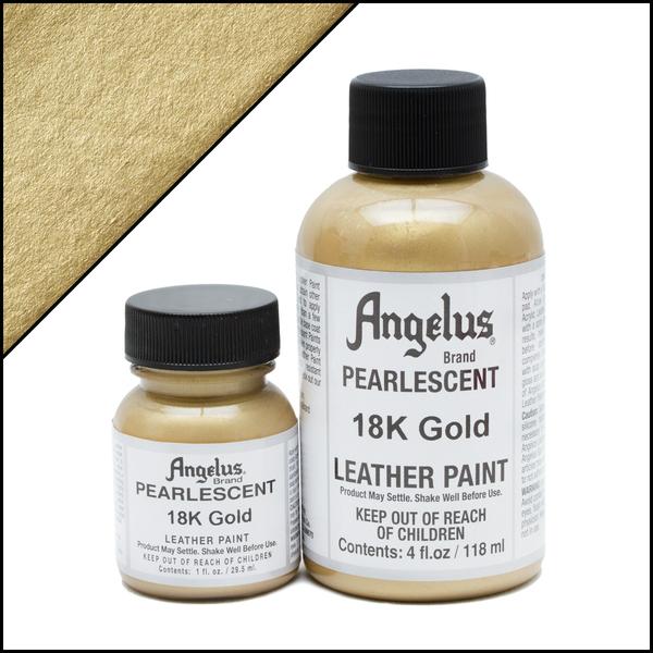 Angelus Pearlescent 18K Gold -nahkamaali