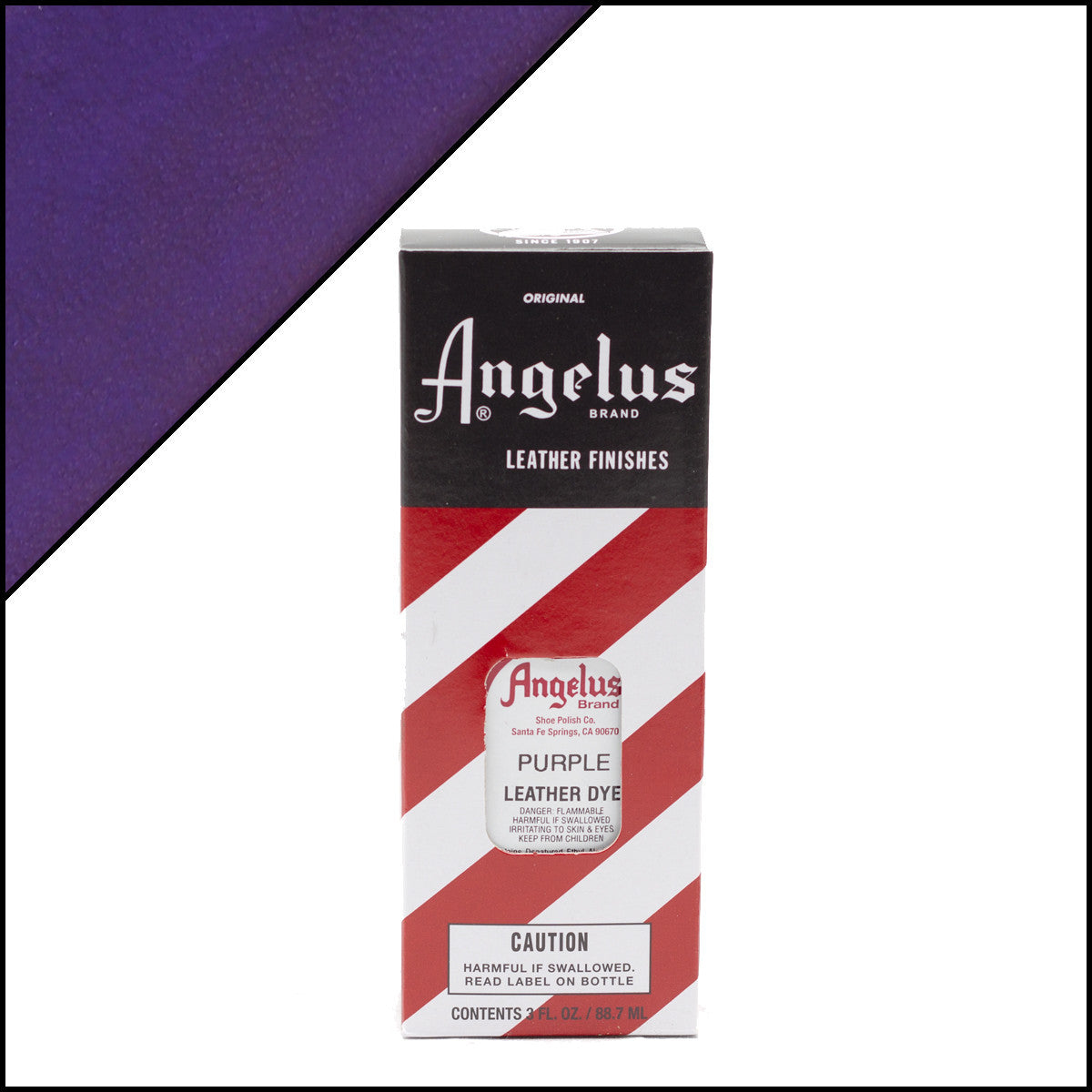Angelus Leather Dye Purple -nahkaväri, 3 oz