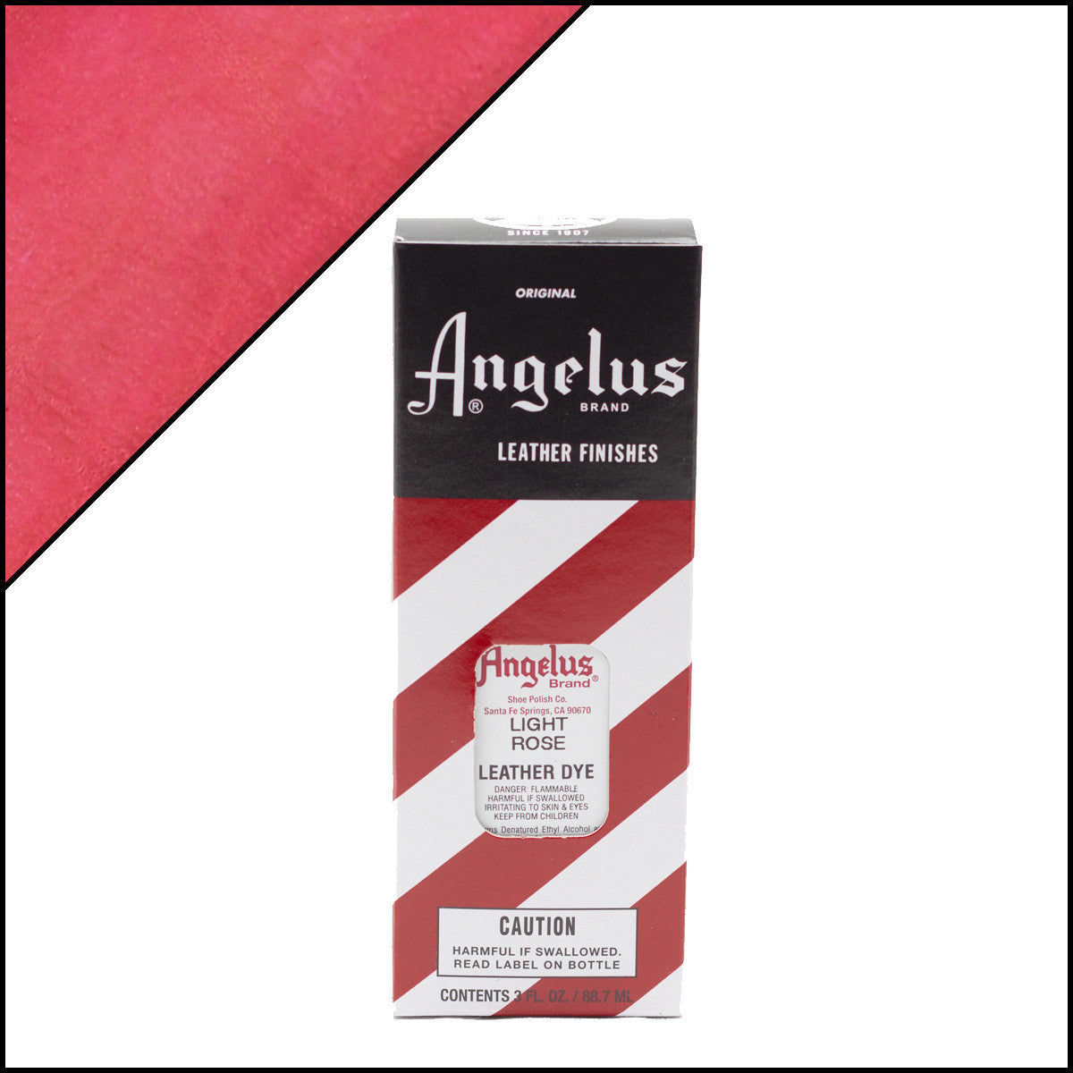 Angelus Leather Dye Light Rose -nahkaväri, 3 oz