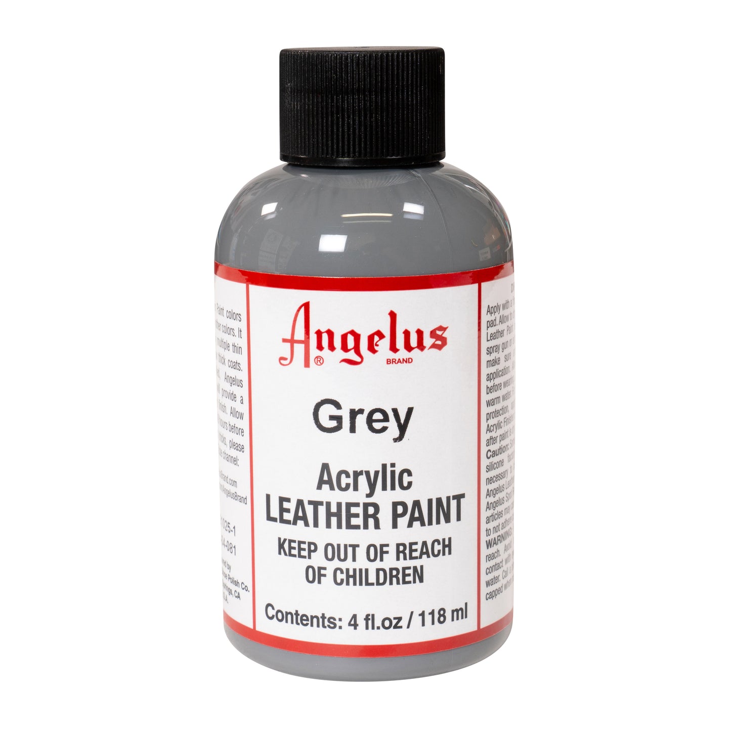 Angelus Leather Paint Grey -nahkamaali