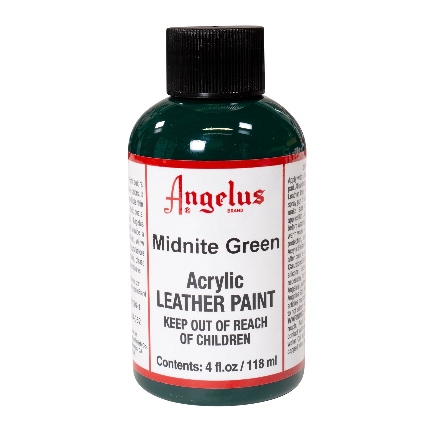 Angelus Leather Paint Midnight Green -nahkamaali