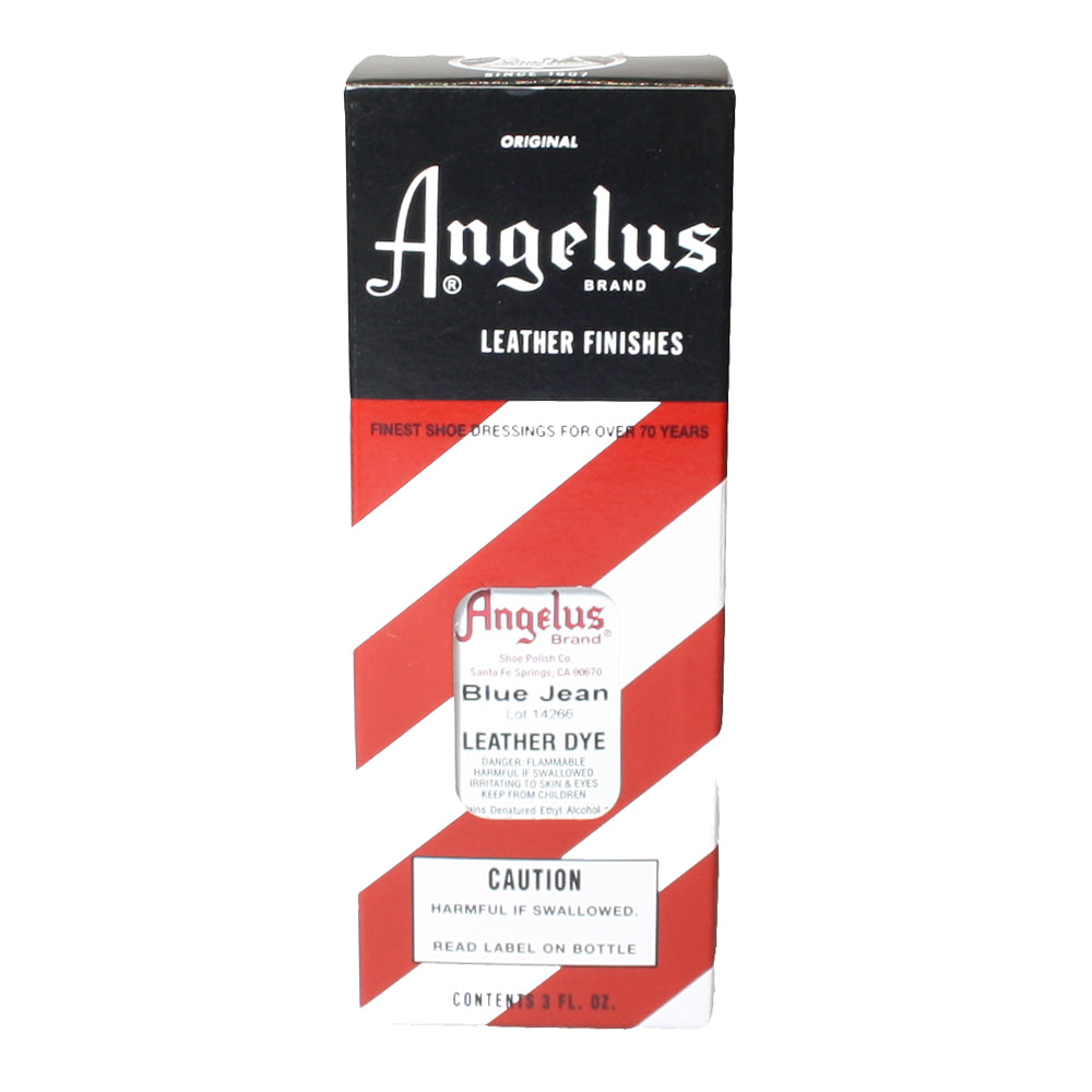Angelus Leather Dye Blue Jean -nahkaväri, 3 oz