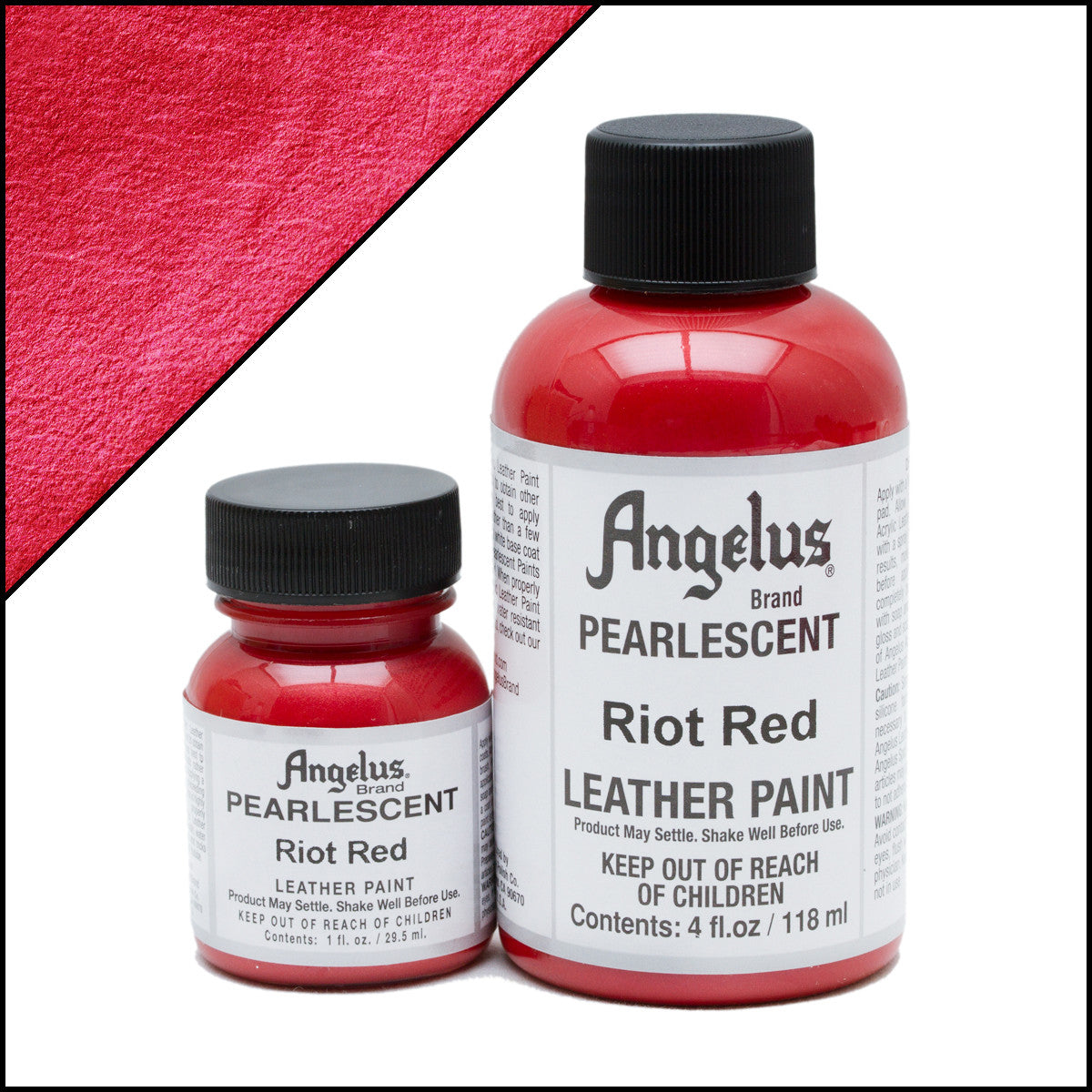 Angelus Pearlescent Riot Red -nahkamaali