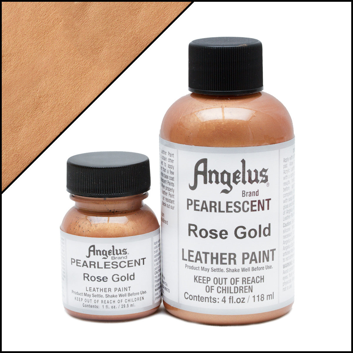 Angelus Pearlescent Rosé Gold -nahkamaali