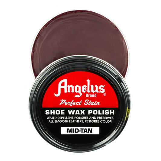Angelus Shoe Wax Polish Mid-Tan -kenkävaha, 88 ml