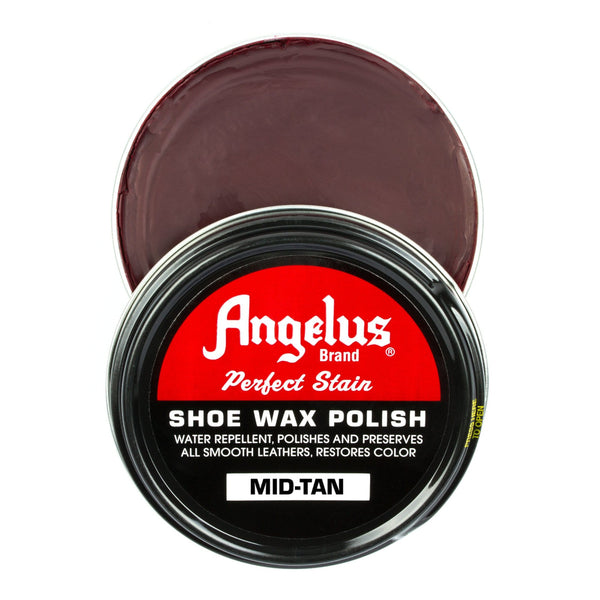 Angelus Shoe Wax Polish Mid-Tan -kenkävaha, 88 ml