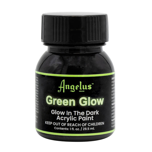 Angelus Green Glow In The Dark -nahkamaali, 1 oz