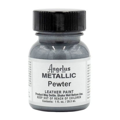 Angelus Leather Paint Pewter -nahkamaali