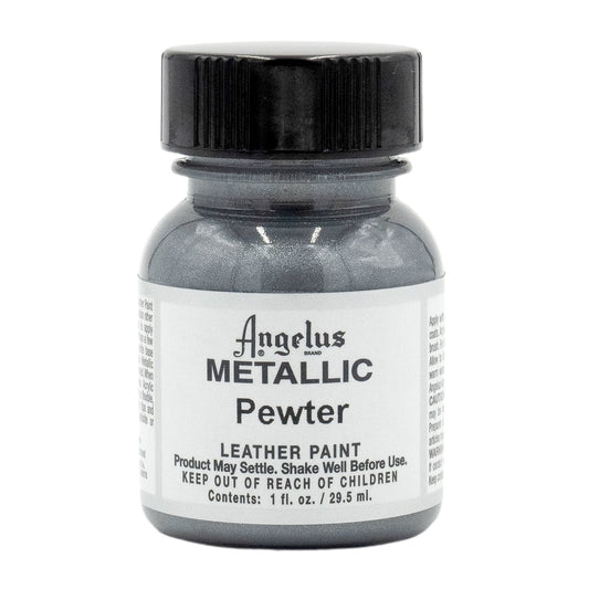 Angelus Leather Paint Pewter -nahkamaali
