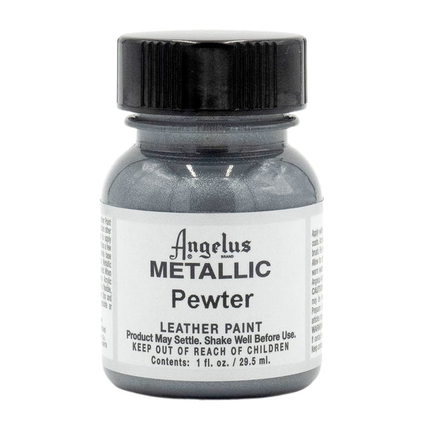 Angelus Leather Paint Pewter -nahkamaali