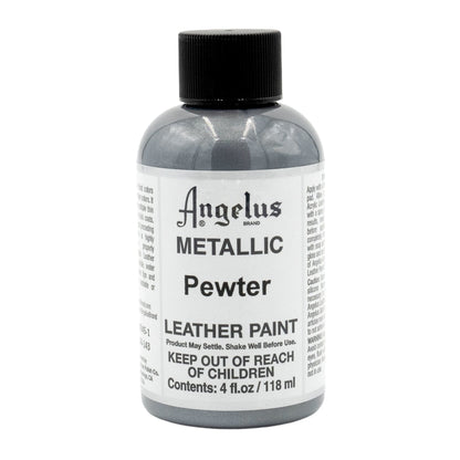 Angelus Leather Paint Pewter -nahkamaali