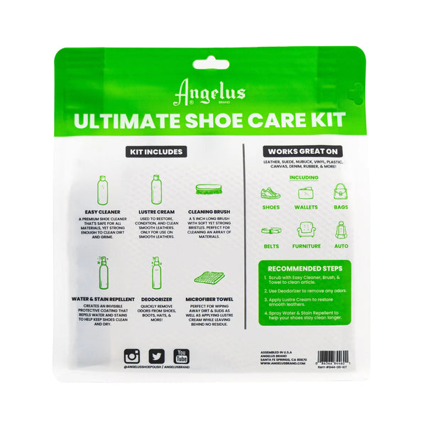 Angelus Ultimate Shoe Care Kit -kenkien hoitosetti
