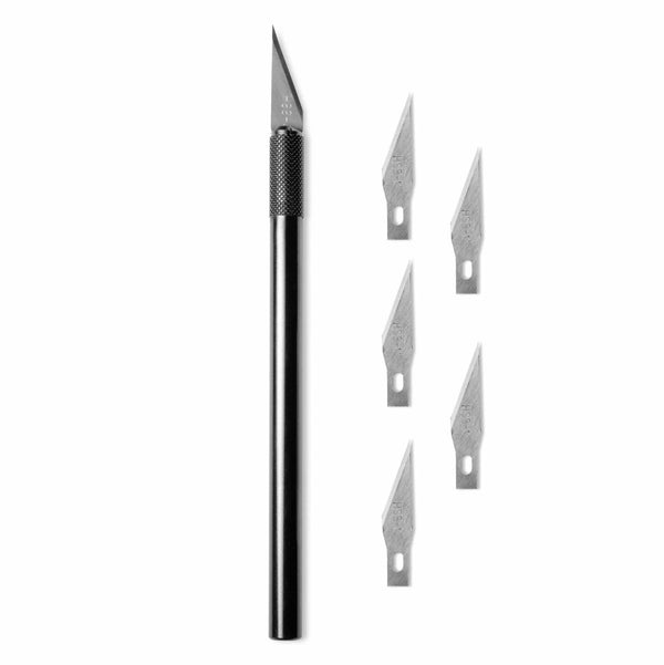Angelus Detail Knife #11 -tarkkuusveitsi + 5 vaihtoterää