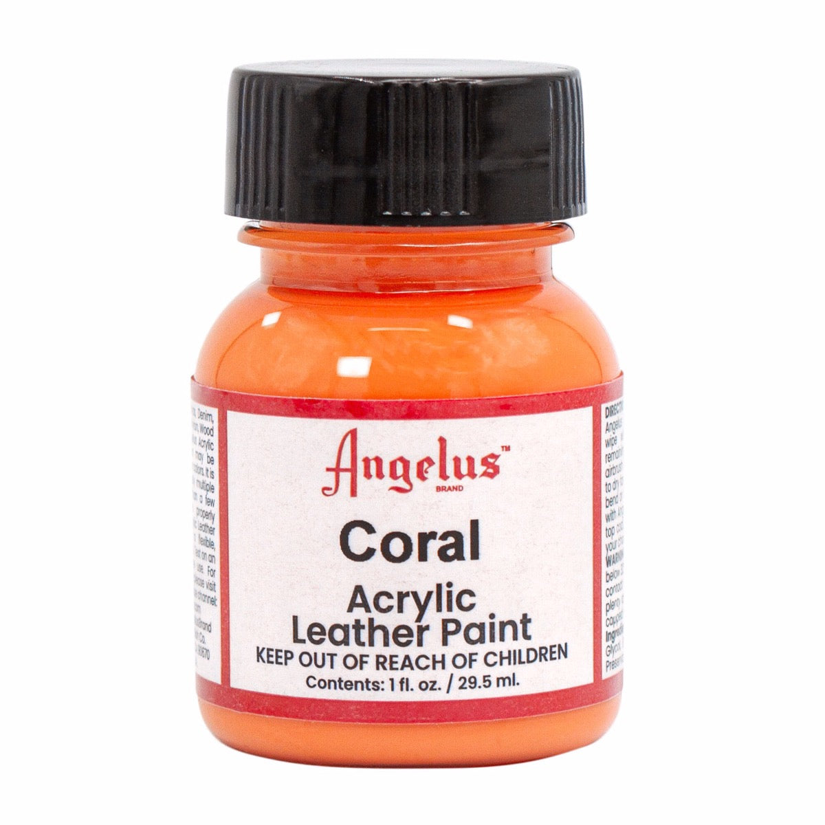Angelus Leather Paint Coral -nahkamaali