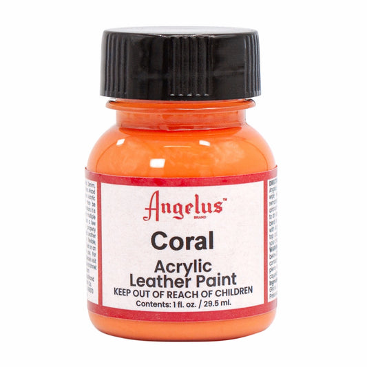 Angelus Leather Paint Coral -nahkamaali