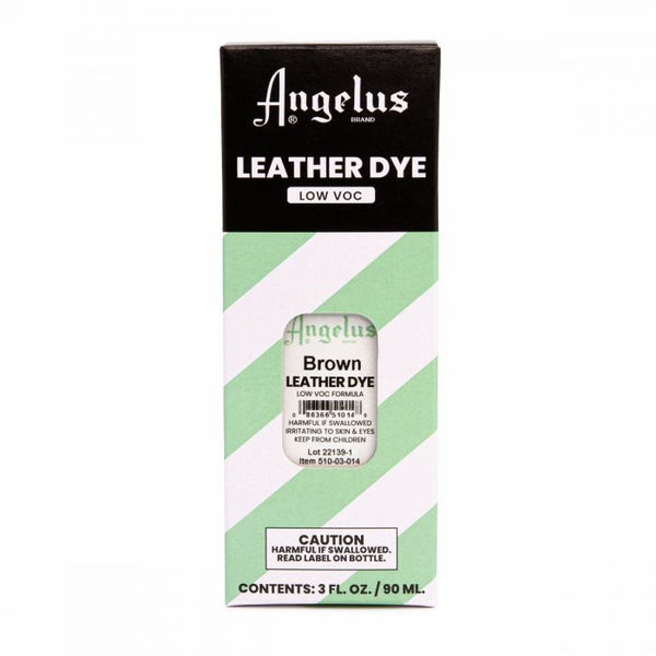 Angelus Brown Low VOC Leather Dye -nahkaväri, 88 ml