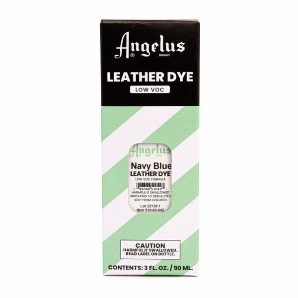 Angelus Navy Blue Low VOC Leather Dye -nahkaväri, 88 ml