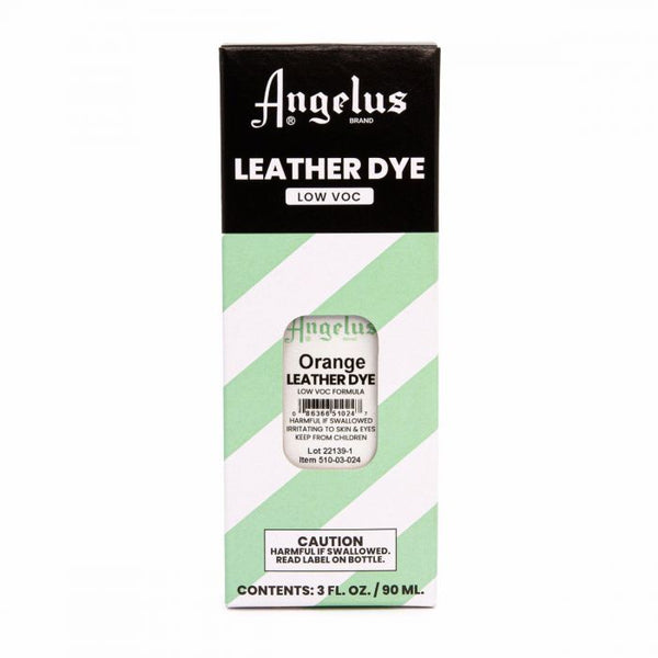 Angelus Orange Low VOC Leather Dye -nahkaväri, 88 ml