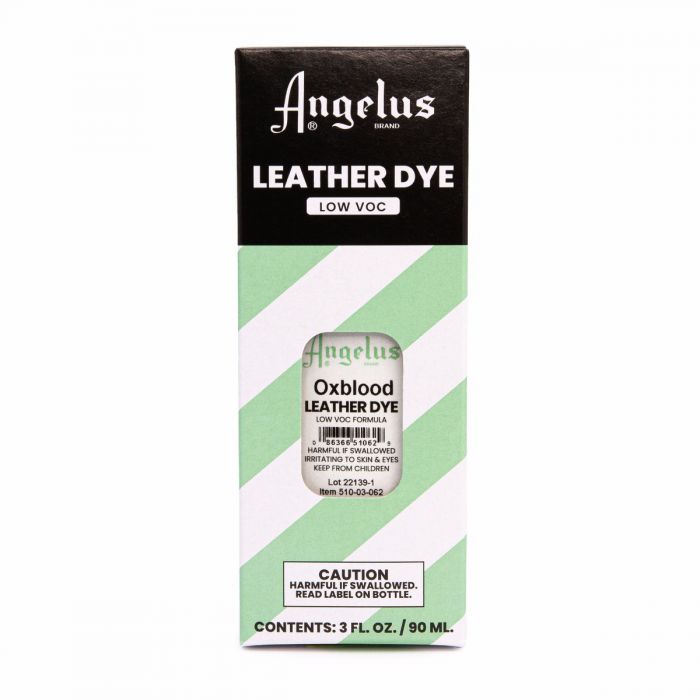 Angelus Oxblood Low VOC Leather Dye -nahkaväri, 88 ml