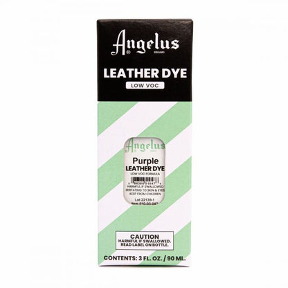 Angelus Purple Low VOC Leather Dye -nahkaväri, 88 ml