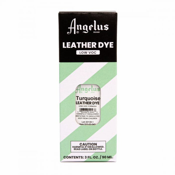 Angelus Turquoise Low VOC Leather Dye -nahkaväri, 88 ml