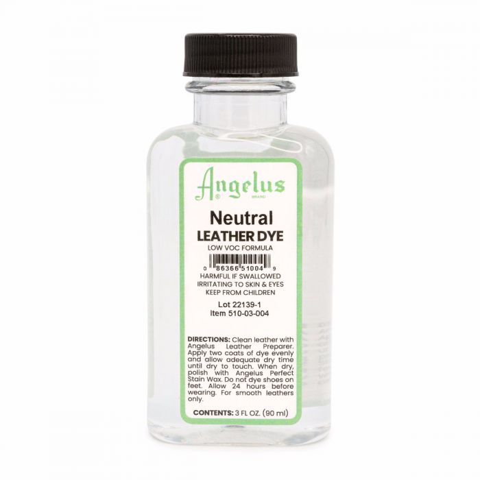 Angelus Neutral Low VOC Leather Dye -nahkaväri, 88 ml