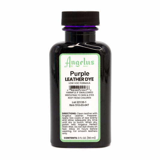 Angelus Purple Low VOC Leather Dye -nahkaväri, 88 ml