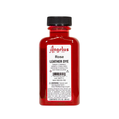 Angelus Leather Dye Rose -nahkaväri, 3 oz