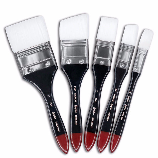 Angelus Jumbo Paint Brush Set -sivellinsetti