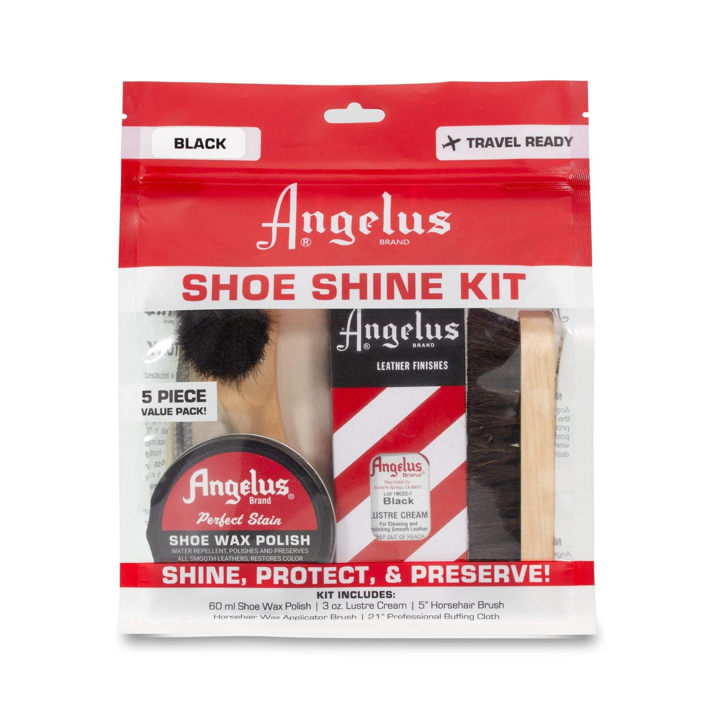 Angelus Shoe Shine Travel Kit -matkapakkaus
