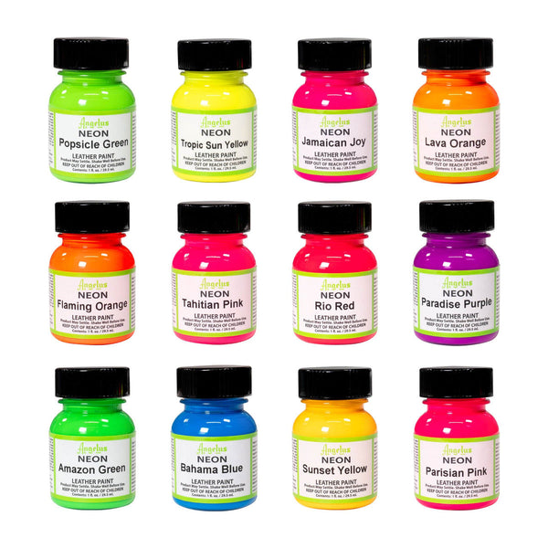 Neon Colour Kit -neonmaalisetti, 12 väriä
