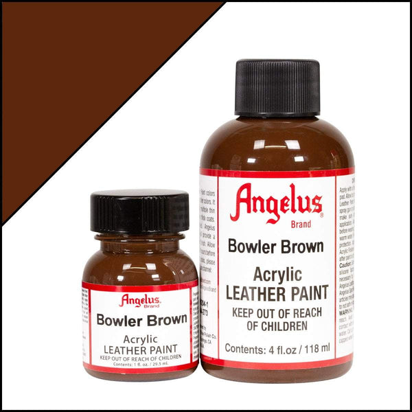 Angelus Leather Paint Bowler Brown -nahkamaali