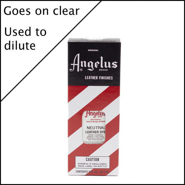 Angelus Leather Dye Neutral -nahkaväri, 3 oz