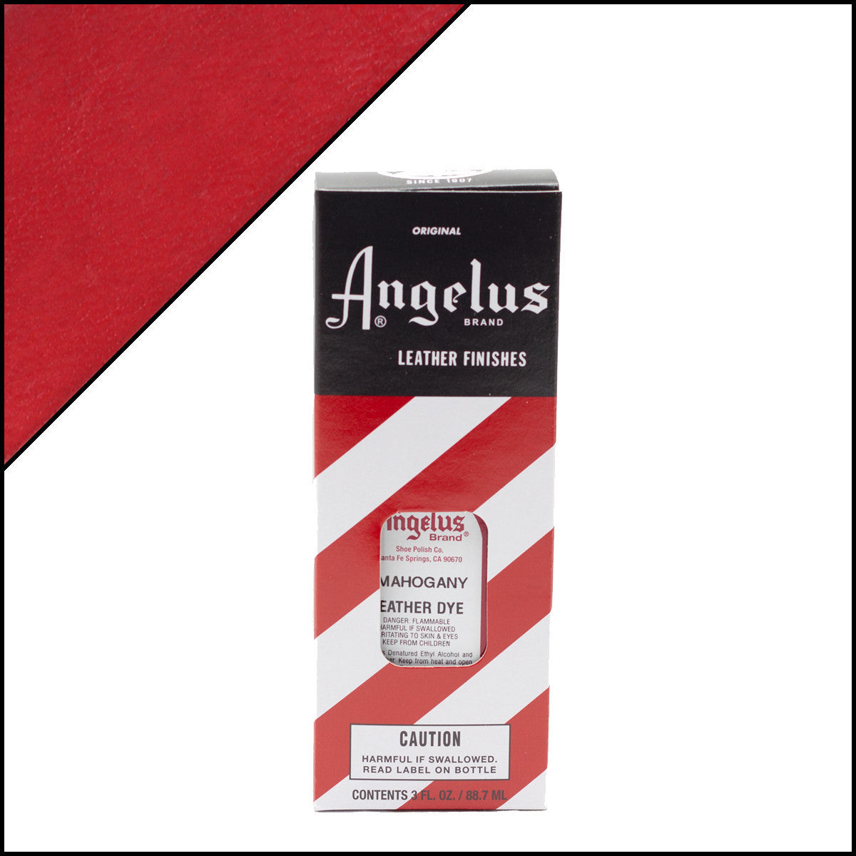 Angelus Leather Dye Mahogany -nahkaväri, 3 oz