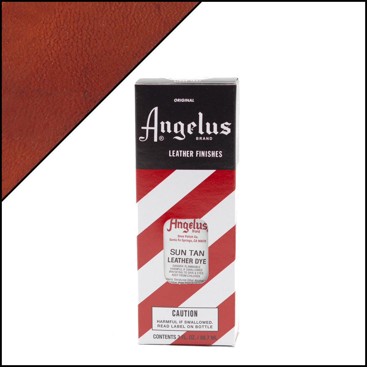 Angelus Leather Dye Sun Tan -nahkaväri, 3 oz