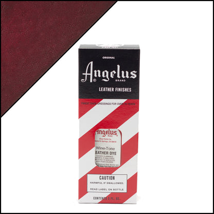 Angelus Leather Dye Wine -nahkaväri, 3 oz