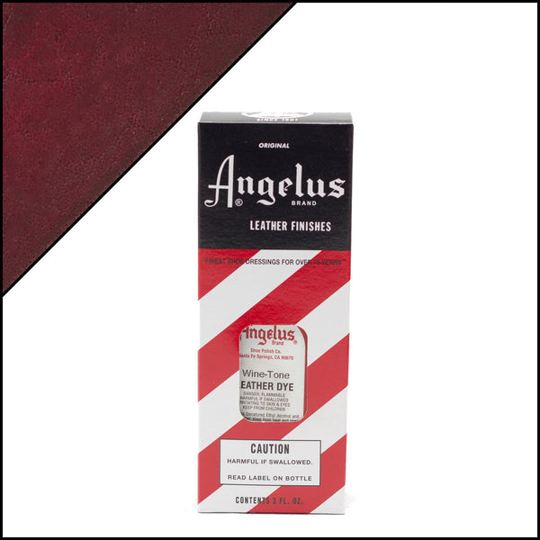 Angelus Leather Dye Wine -nahkaväri, 3 oz