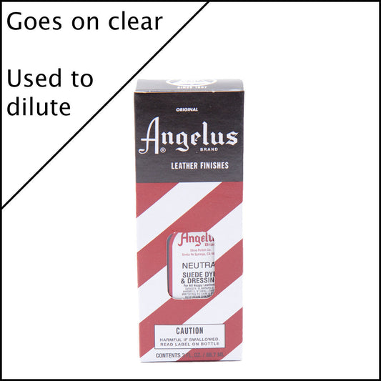 Angelus Suede Dye Neutral -mokkanahkaväri, 3 oz