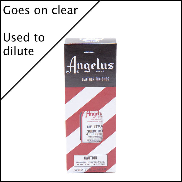 Angelus Suede Dye Neutral -mokkanahkaväri, 3 oz