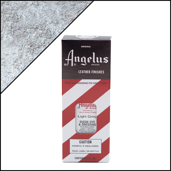 Angelus Suede Dye Light Grey -mokkanahkaväri, 3 oz