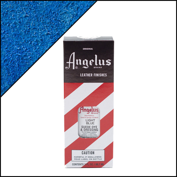 Angelus Suede Dye Light Blue -mokkanahkaväri, 3 oz
