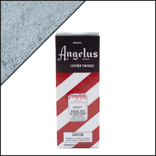 Angelus Suede Dye Grey -mokkanahkaväri, 3 oz